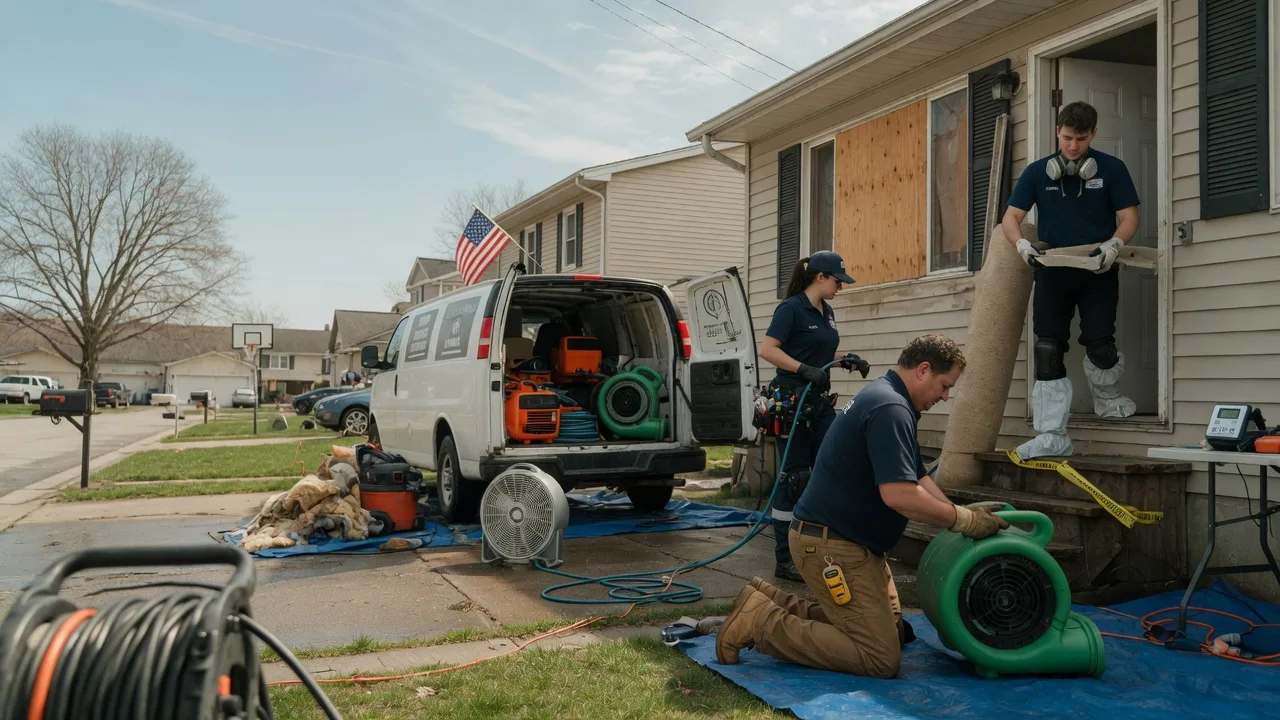 Water Damage Restoration in Atwater, OH near me